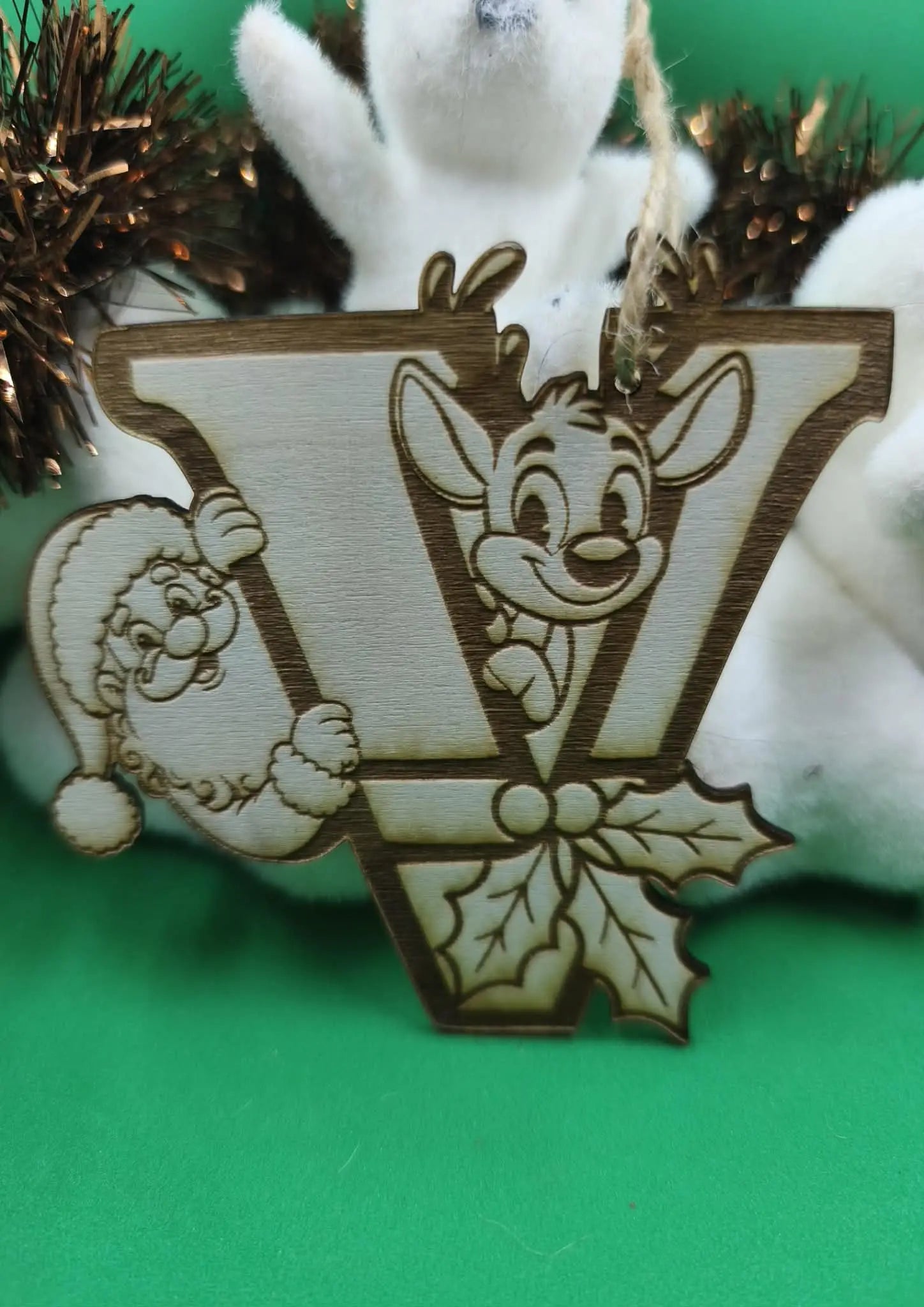 Boule-de-noël-en-bois GravéPourToi