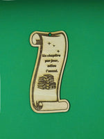 Marque-pages "Adieu l'ennui" - Vignette | GravéPourToi