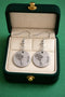Boucles d'oreilles fleur de naissance Janvier