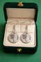 Boucles d'oreilles fleur de naissance Août