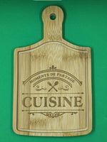 Planche à découper 'Cuisine partage' - Vignette | GravéPourToi