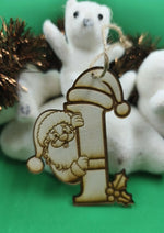 Bola de Navidad de madera I - Vignette | GravéPourToi