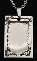 Pendentif parchemin 5 - Vignette | GravéPourToi