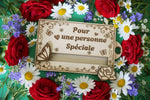 Boîte à message 'Pour une personne spéciale' - Vignette | GravéPourToi