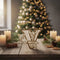 Boule de noël bois personnalisable - GravéPourToi