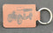 Porte-clefs gravé voiture ancienne - GravéPourToi