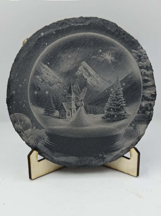 Boule de noël fée - GravéPourToi