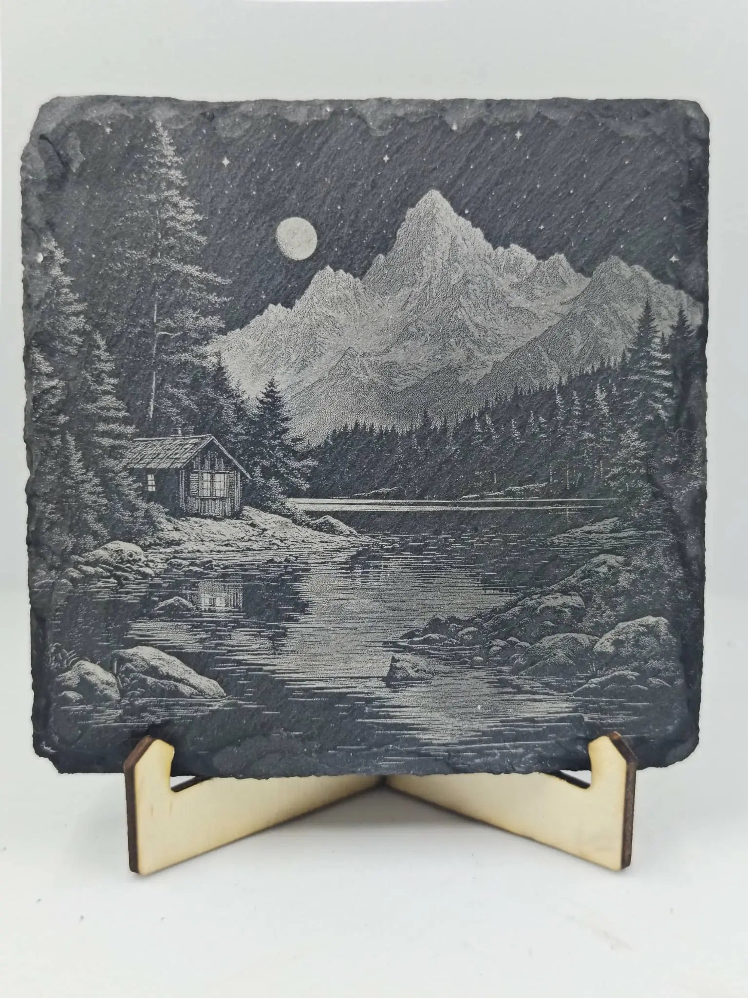 Paysage lac - GravéPourToi