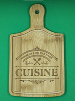 Planche à découper 'Cuisine partage' - Vignette | GravéPourToi