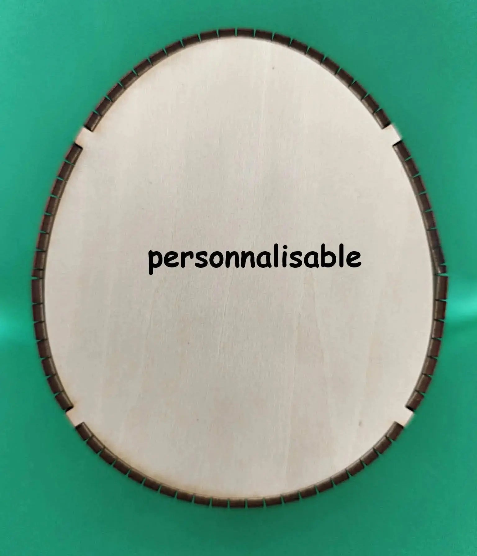 Pâques " grande boite chasse aux œufs" GravéPourToi