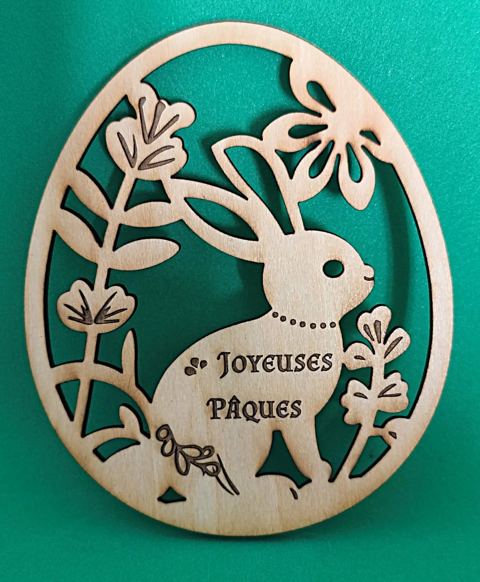 Pâques "boite chasse aux œufs" - GravéPourToi