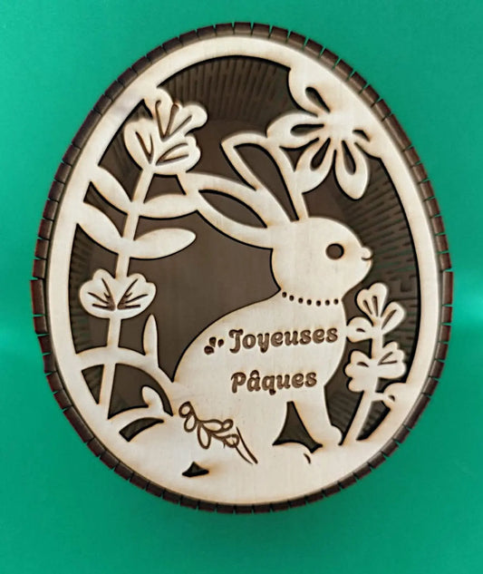 Pâques " grande boite chasse aux œufs"