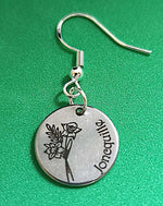 Boucles d'oreilles fleur de naissance Mars - Vignette | GravéPourToi