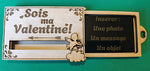 Boîte à message 'Sois ma valentine/valentin' - Vignette | GravéPourToi