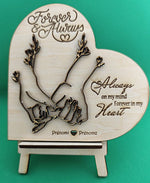 Main du coeur pour toujours - Vignette | GravéPourToi