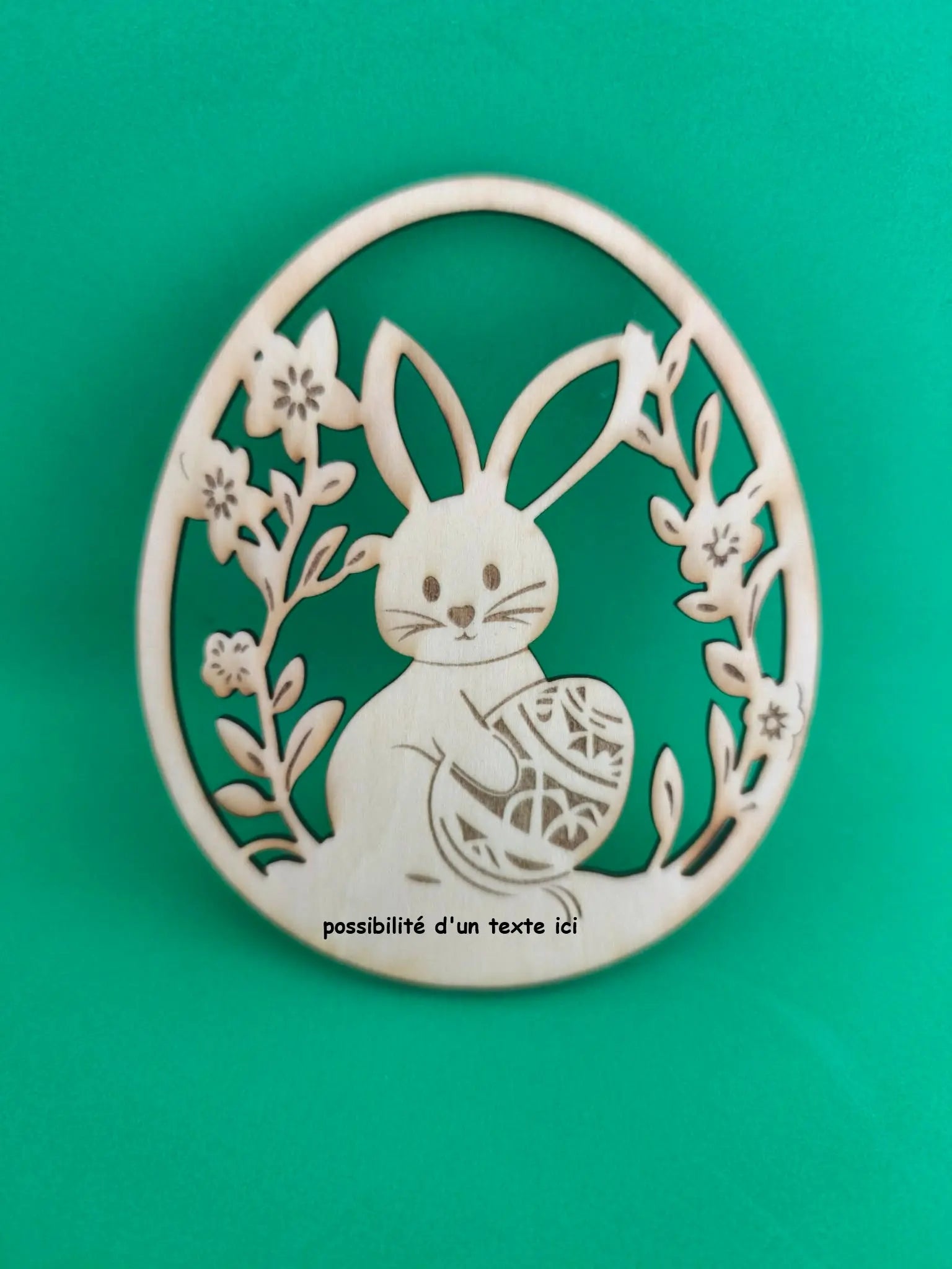 Pâques "boite chasse aux œufs" - GravéPourToi