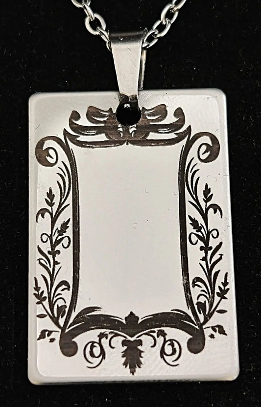 Pendentif parchemin 3 - GravéPourToi