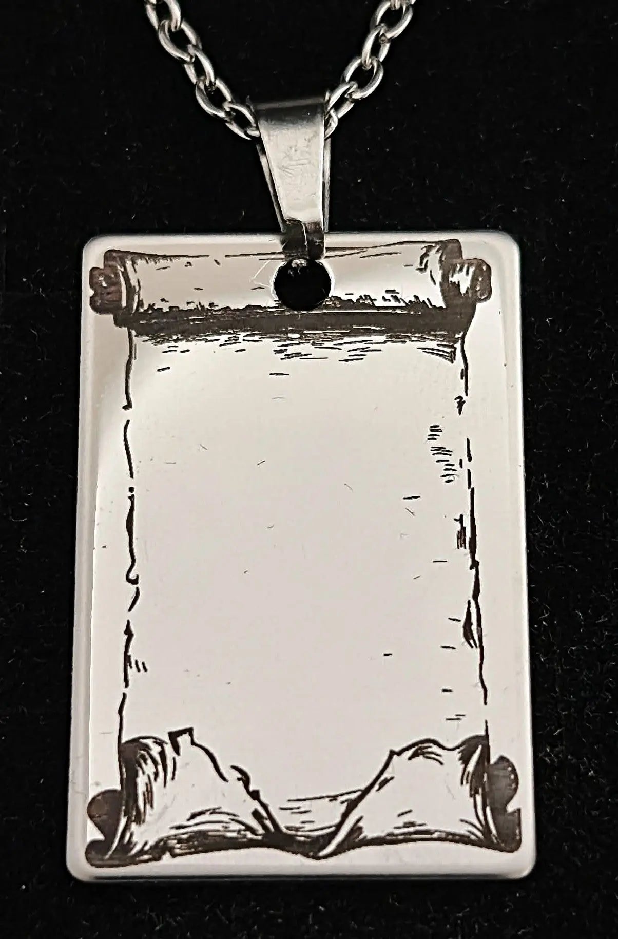 Pendentif parchemin 6 - GravéPourToi