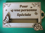 Boîte à message 'Pour une personne spéciale' - Vignette | GravéPourToi
