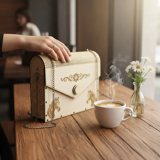 Sac à main motif cheval