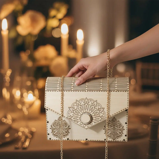 Sac à main motif motif baroque