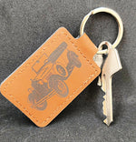 Porte-clefs gravé voiture ancienne - Vignette | GravéPourToi